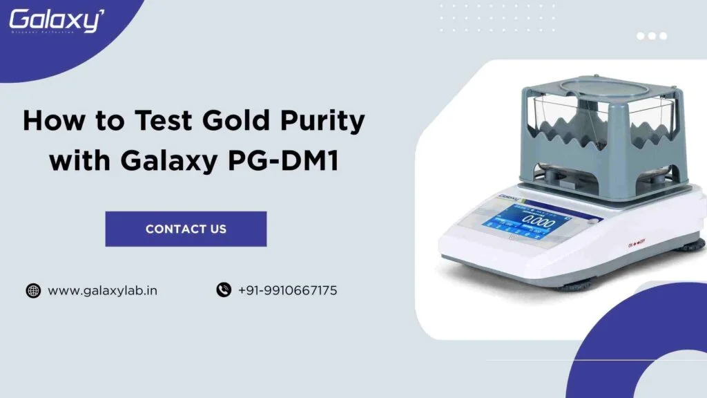 How to Test Gold Purity with Galaxy PG-DM1